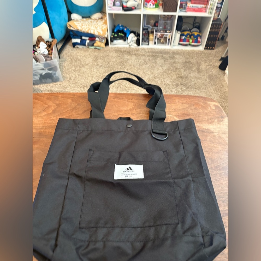 Adidas Black Tote Bag